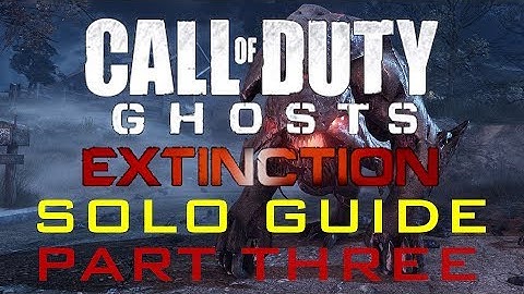 Call of Duty Ghosts: Extinction (First Contact) | Solo Strategy Guide | Part Three