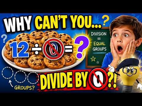 Why Can't You Divide by Zero? 🍪 The Math Mystery Explained! | Fun Math Song for Kids
