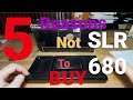 5 Reasons Not To BUY POLAROID SLR680!!