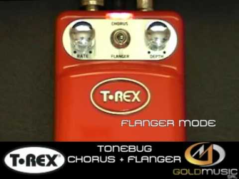 T-REX TONEBUG CHORUS FLANGER - YouTube