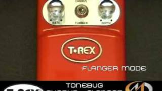 T-REX TONEBUG CHORUS FLANGER - YouTube