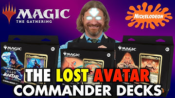 Is It Worth It To Buy An Avatar Commander Deck? | Build-Your-Own For Magic The Gathering!