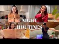 【ナイトルーティン】40代の睡眠美容✨夕ご飯からスキンケア、寝るまでのルーティン🌙