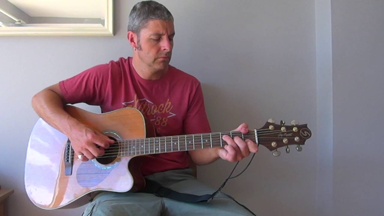 Guitar DEMO: Samick Greg Bennett D16CE Acoustic Part 1 'Unplugged