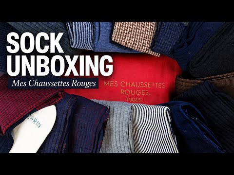 Mes Chaussettes Rouges Sock Unboxing
