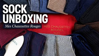 Mes Chaussettes Rouges Sock Unboxing