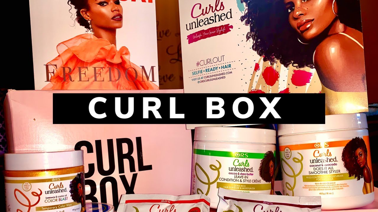 October Curl Box: Twist Out ft. ORS Curls Unleashed