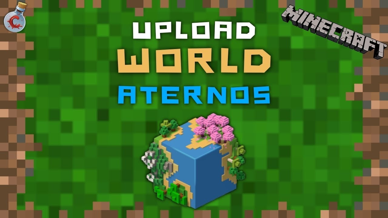 How to upload Minecraft world to Aternos?