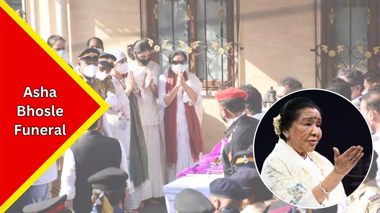Last rites of legendary singer Asha Bhosle will be performed at Shivaji ...