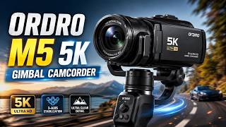 ORDRO M5 5K Camcorder Review: Gimbal Pocket Camera for Vlogging