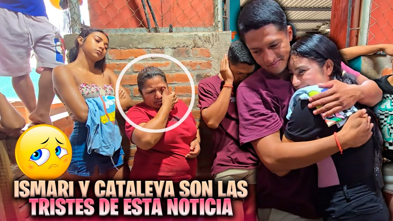 Ismari no puede dejar de llorar al ver a Miguel decidido de marcharse. Cataleya esta triste