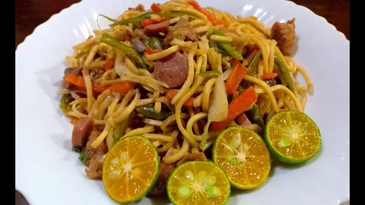 Pancit Canton Guisado na Matamis