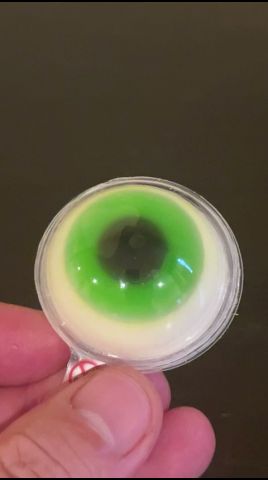 目玉グミを食べる！ASMR 👁️😋 Eating Planet Gummi / Earth Jelly #Shorts #ASMR #目玉グミ