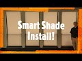 How to install smart window shades  southlake tx