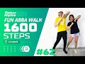 ABBA WALK FUN EASY • 1600 STEPS • Walking Workout #62 • Keoni Tamayo