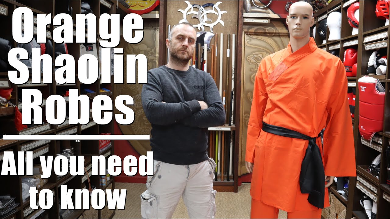 Karate Robe Orange Orange Shaolin Robes Review | All you need to know | Enso Martial Arts ...
