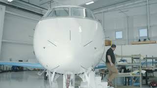 Expert Aircraft Maintenance in Action
