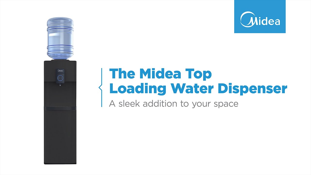 Midea Top Loading Water Dispenser (Black) YouTube