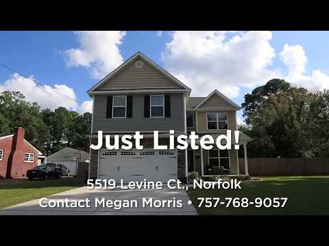 5519 Levine Ct, Norfolk, VA home video tour