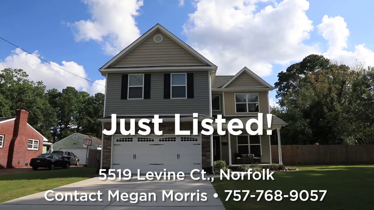 5519 Levine Ct Norfolk VA, 23502 Homes for Sale in Norfolk YouTube