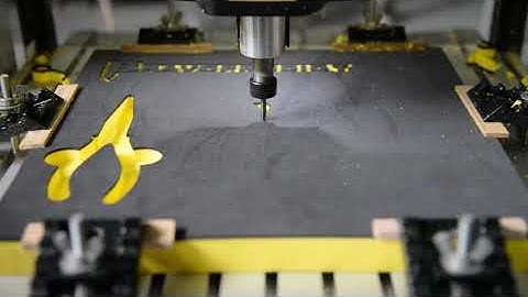 EVA Tool Foam cutting with Bravoprodigy CNC Router