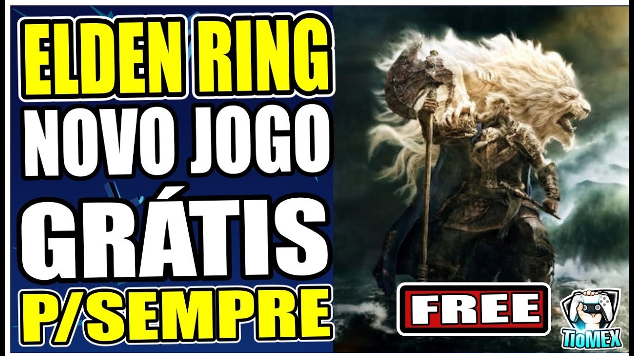 ELDEN RING E NOVO JOGO GRÁTIS NO PS4 PRA SEMPRE 