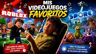 🎮 Mis Videojuegos Favoritos | Roblox y SPORE 🚀