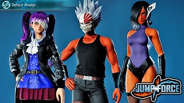 JUMP FORCE - NEW OPEN BETA CUSTOM CHARACTERS GAMEPLAY! ALL NEW Custom Character Avatars (PS4)