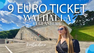 Exploring Walhalla and Regensburg on a Budget | Munich to Regensburg for 9 Euros