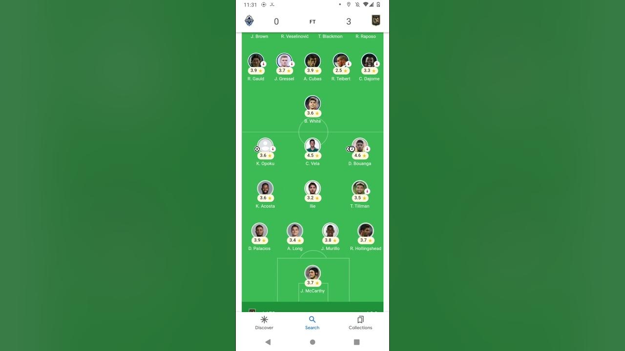 MLS soccer scores YouTube