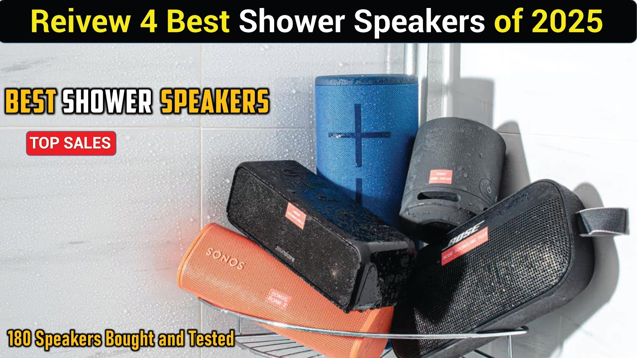 4 Best Shower Speakers of 2025