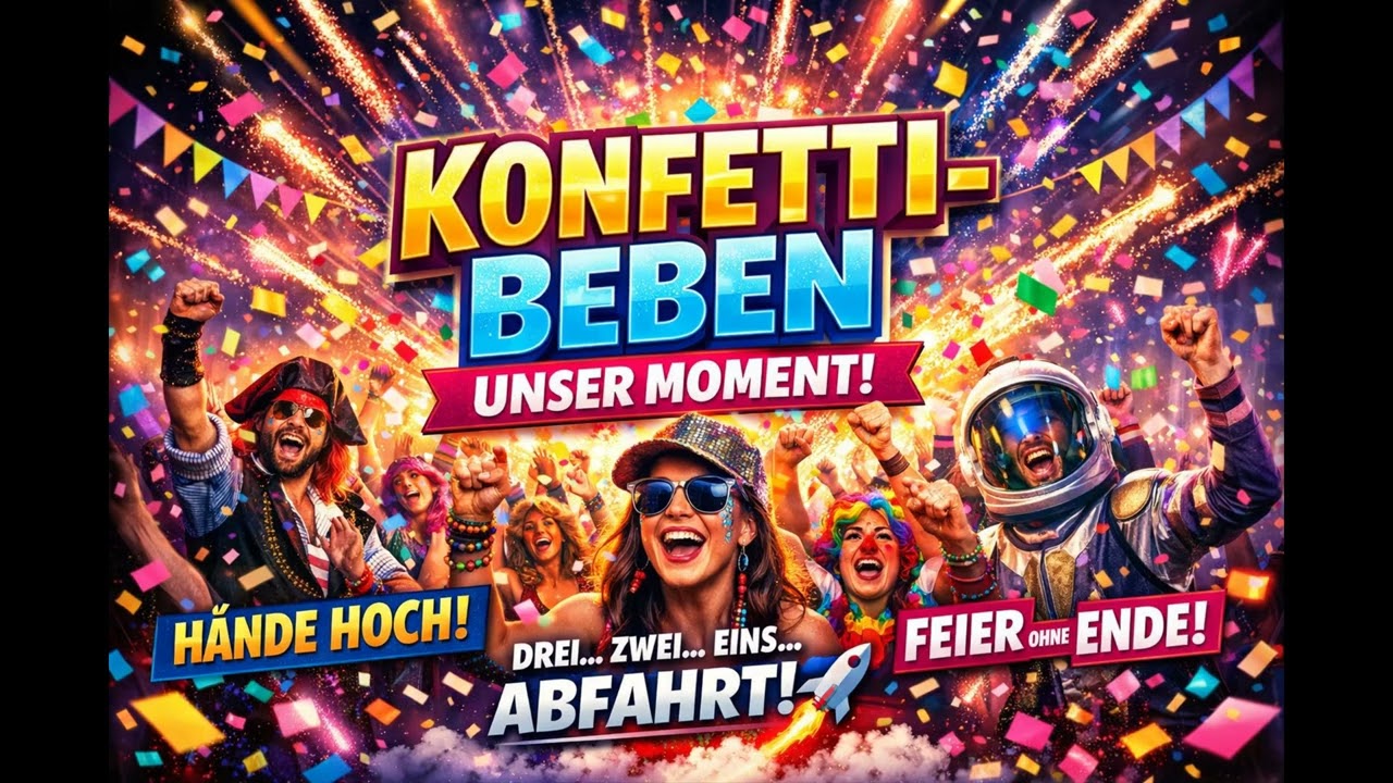Konfetti-Beben