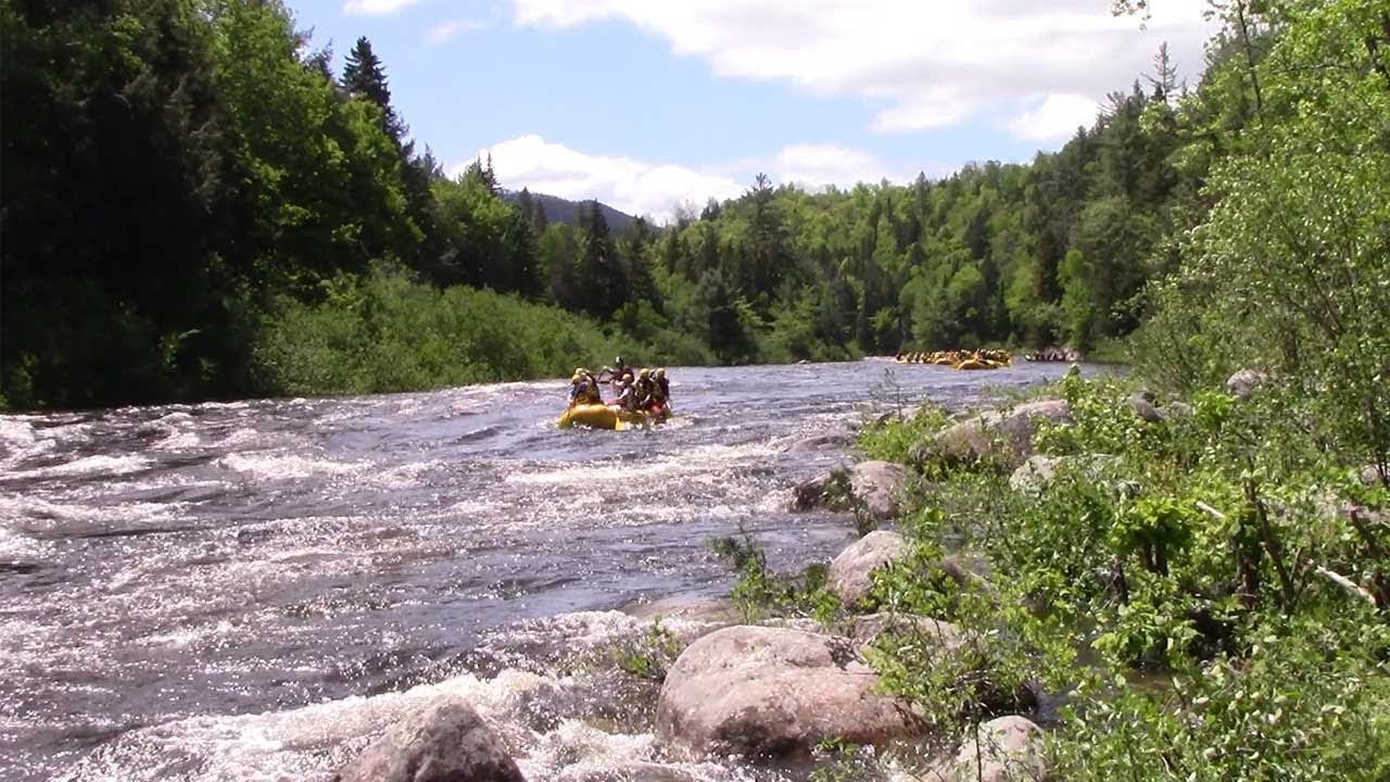 Northern Outdoors Whitewater Rafting the Dead River YouTube