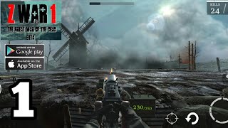 ZWar1: The Great War of the Dead GAMEPLAY WALKTHROUGH ANDROID / IOS PART-1 screenshot 4