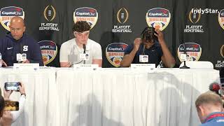 Penn State press conference: James Franklin, Nick Singleton and Drew Allar on Orange Bowl loss