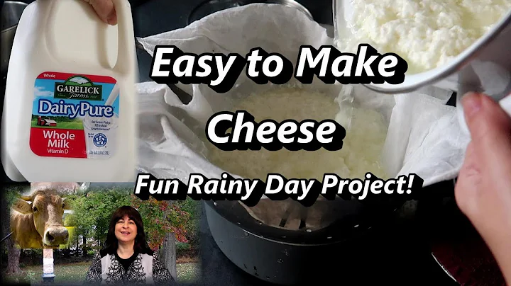 How to Make 😋 Farmer's Cheese: Fresh, Delicious, EASY | Paneer Recipe
