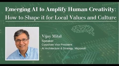 Emerging AI to amplify human creativity