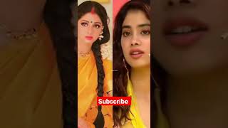 Sridevi with daughter jhanvi Kapoor like video# subscribe video