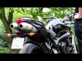 Yamaha FZ6 - Stock exhaust vs LeoVince SBK