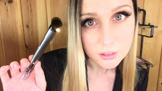 تمثيلية طبيب: فحص الأذن والأنف والحنجرة (ASMR) {قفازات لاتكس، همس} screenshot 4