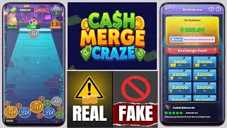 Cash Merge Craze Real Or Fake - Cash Merge Craze Legit Ba - Cash Merge Craze Withdrawal screenshot 3