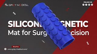 Silicone Magnetic Mat For Surgical Precision Greymedical Or Essentials