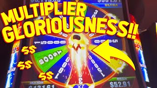 WINNING BACK MY MONEY!! with VegasLowRoller on Mega Boost Wheel Charred Slot Machine!!