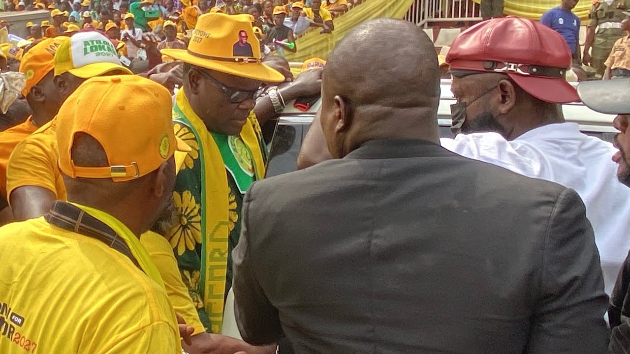 Arival of Oriyomi Hamzat that shake the whole liberty stadium in Ibadan