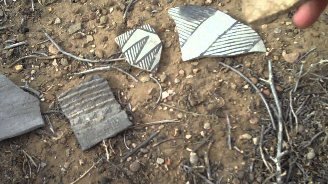 Historic Pottery Sherds - Chaco Culture NHP