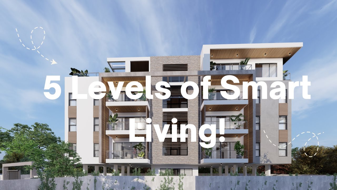 Modern 5-Level Apartment with Rooftop Community Space | Smart Urban Design!