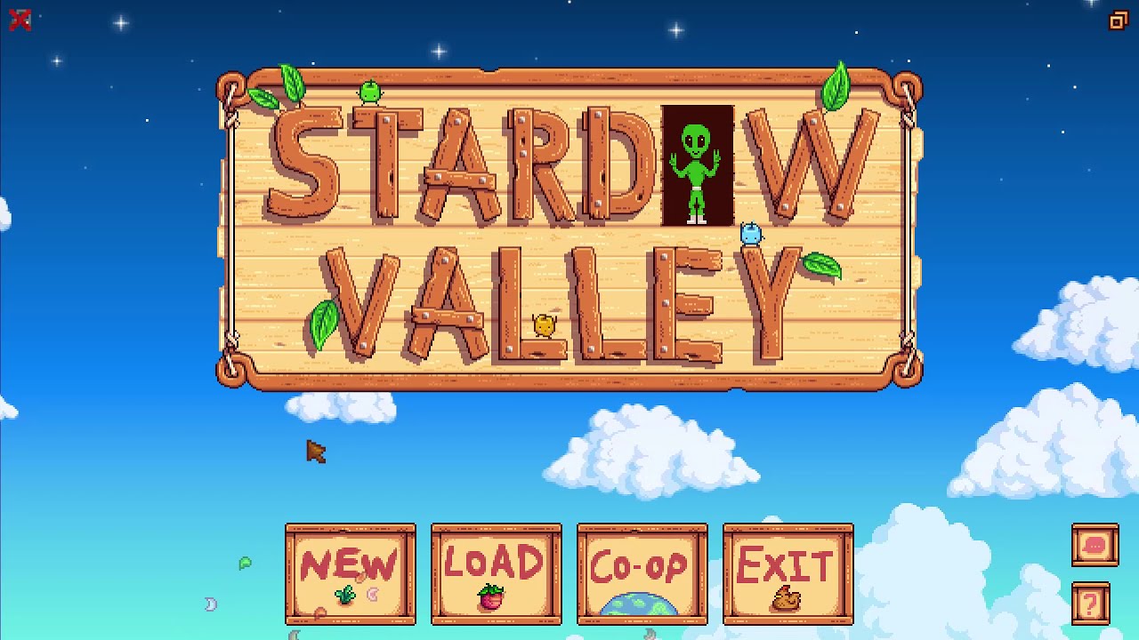 How To Guide Stardew Valley Menu Easter Eggs! YouTube