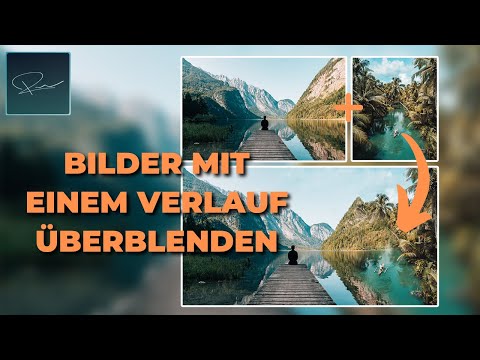 Verläufe für einen weichen Übergang nutzen #Photoshop