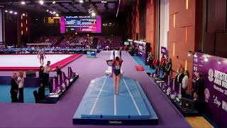 KUBOSNA Veronika (CZE)_2025 Artistic Junior Worlds - _Qualifications_Vault 2