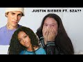 REACTING TO JUSTIN BIEBER IN SZA SNOOZE [MUSIC VIDEO]